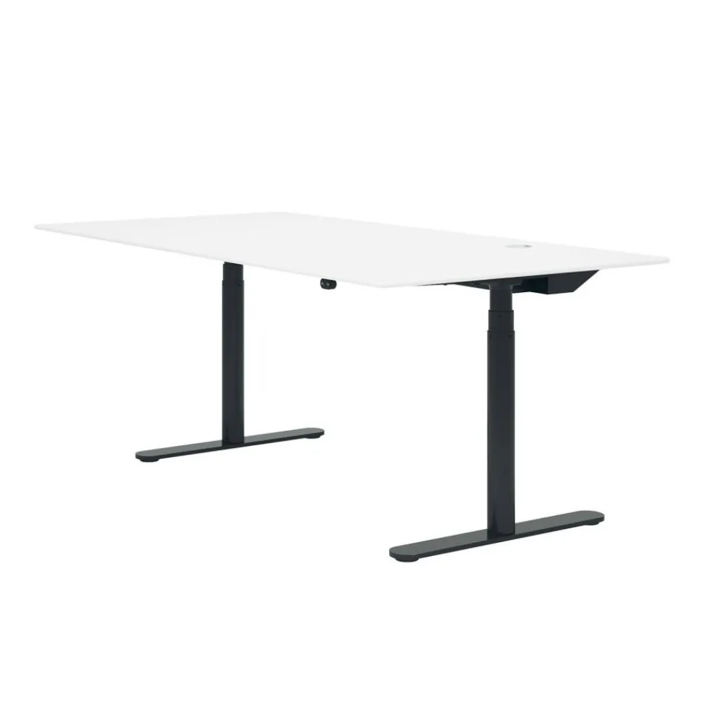 Montana HiLow 2 Schreibtisch höhenverstellbar 90x180cm| Schreibtische