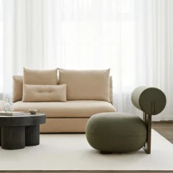 NORR 11 Hippo Lounge Sessel Gestell Eiche hell geräuchert| Sessel