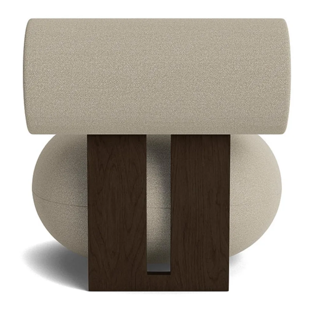 NORR 11 Hippo Lounge Sessel Gestell Eiche hell geräuchert| Sessel