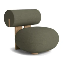 Sessel^NORR 11 Hippo Lounge Sessel Gestell Eiche natur