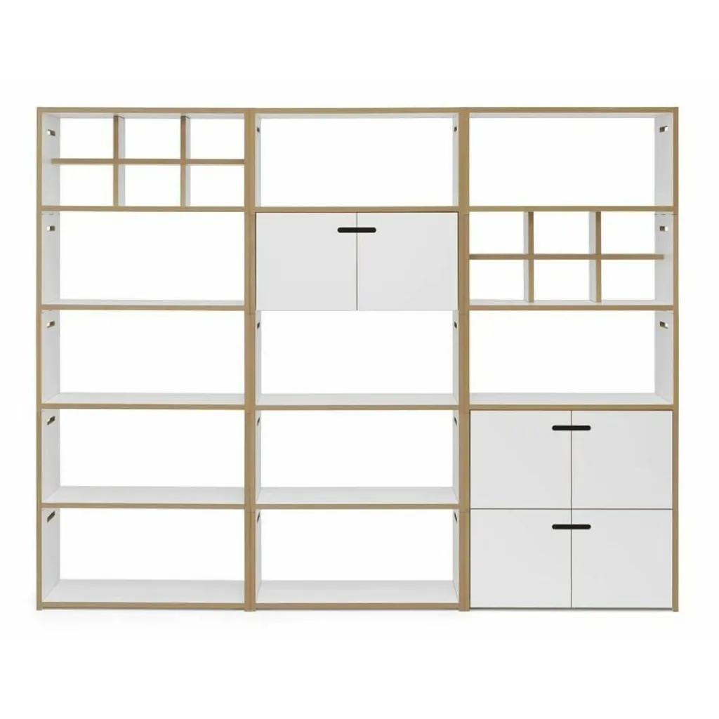 Regale|Regalsysteme^Tojo Hochstapler Regaleinsatz Tiefe 16cm