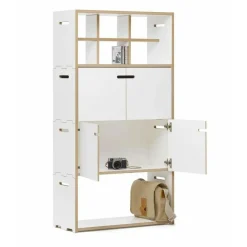 Regale|Regalsysteme^Tojo Hochstapler Regaleinsatz Tiefe 16cm