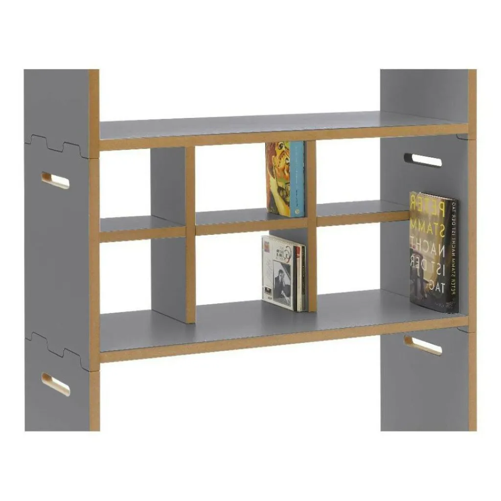 Regale|Regalsysteme^Tojo Hochstapler Regaleinsatz Tiefe 16cm