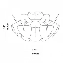 Luceplan Hope D66 Deckenleuchte Ø69cm| Deckenleuchten