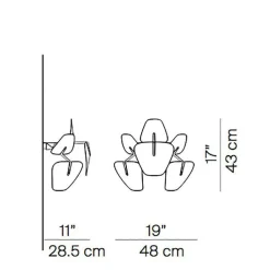 Deckenleuchten^Luceplan Hope D66/3a Wandleuchte