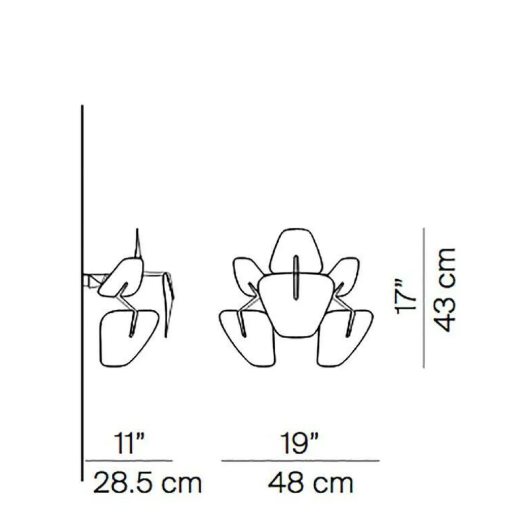 Deckenleuchten^Luceplan Hope D66/3a Wandleuchte