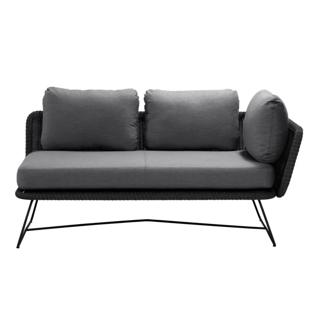 Cane-Line Horizon Sofa Modul 2-Sitzer links| Outdoor-Sofas & Sessel