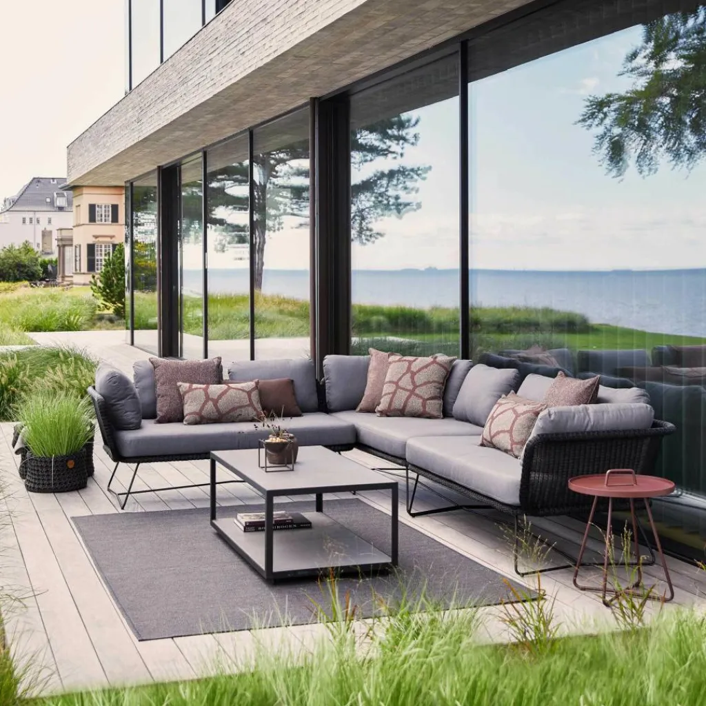 Cane-Line Horizon Sofa Modul 2-Sitzer links| Outdoor-Sofas & Sessel