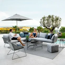Cane-Line Horizon Sofa Modul 2-Sitzer rechts| Outdoor-Sofas & Sessel