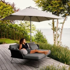 Cane-Line Horizon Tagesbett/Daybed| Gartenliegen