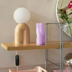 Nachttischleuchten^Nuuck Hubert Tischleuchte Ø 15cm