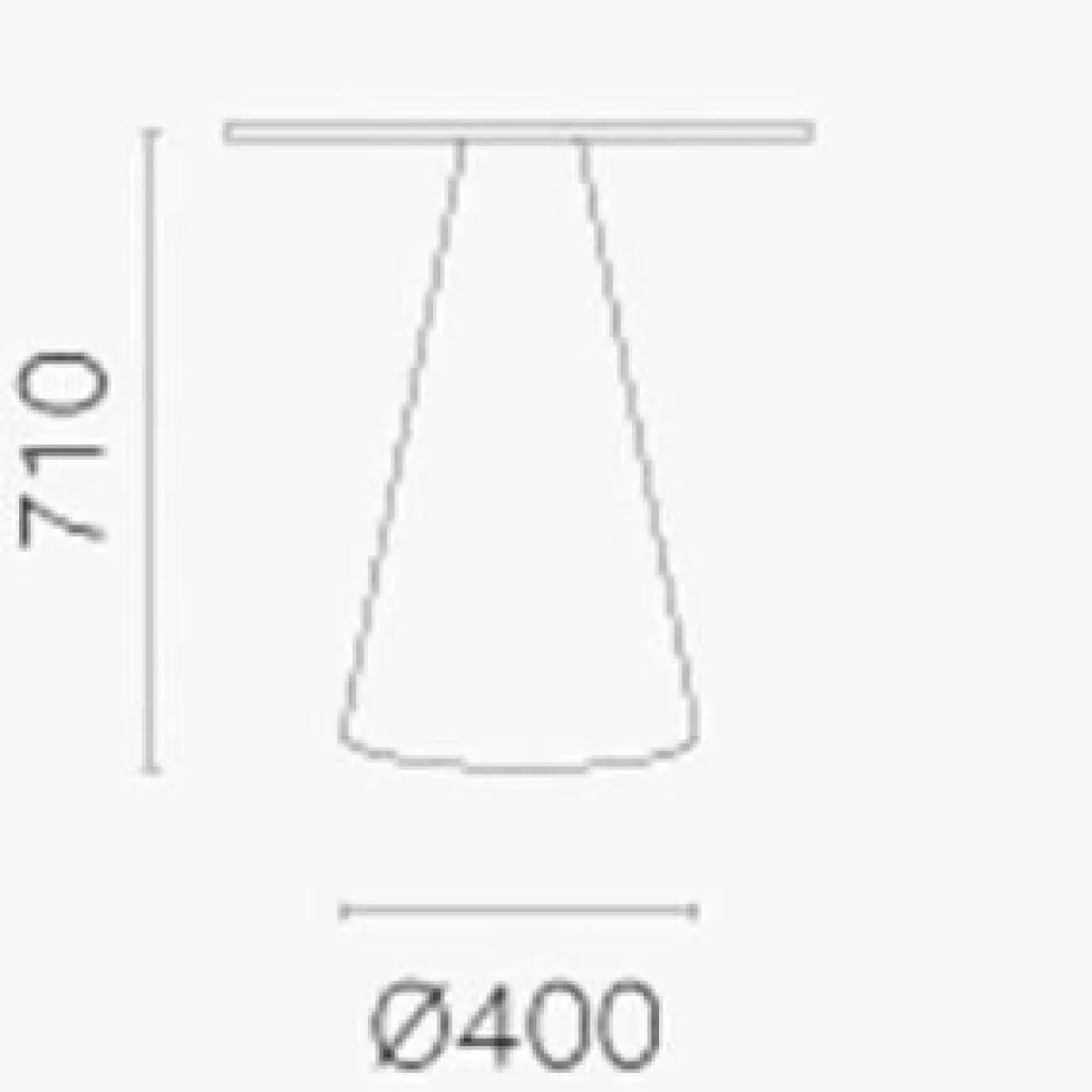Pedrali Ikon 865 Tisch Ø 69cm| Tische|Esstische