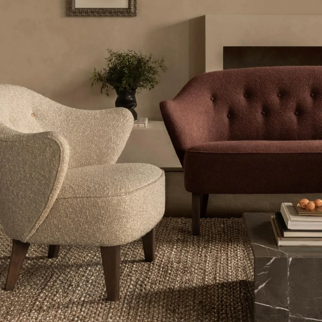 Audo Ingeborg Lounge Chair Stoff| Sessel