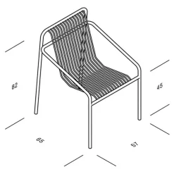 OUT Objekte unserer Tage Ivy Gartenarmlehnstuhl| Stühle|Gartenstühle