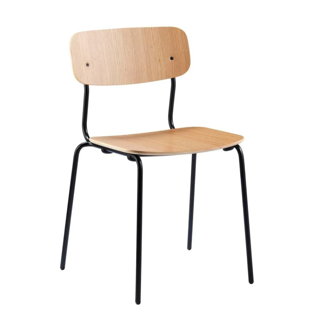 FDB Møbler J182 Holmen Stuhl stapelbar| Stühle