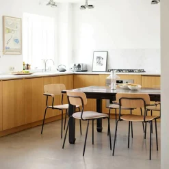 FDB Møbler J182 Holmen Stuhl stapelbar 4er Set| Stühle