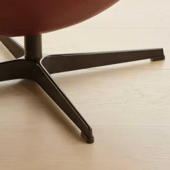 Fritz Hansen Jubiläumsedition 2022 Egg/Das Ei™ Loungesessel Leder| Sessel