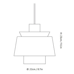 &Tradition Jubiläumsedition Utzon JU1 Pendelleuchte| Pendelleuchten