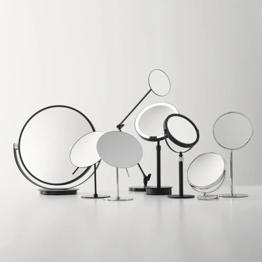 Spiegel|Spiegel^Decor Walther Just Look Plus WR 5X LED Wandkosmetikspiegel mit Akku