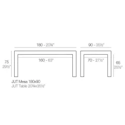 Vondom Jut Gartentisch| Gartentische