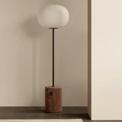 Stehleuchten^Audo JWDA Stehleuchte H 130cm Travertin