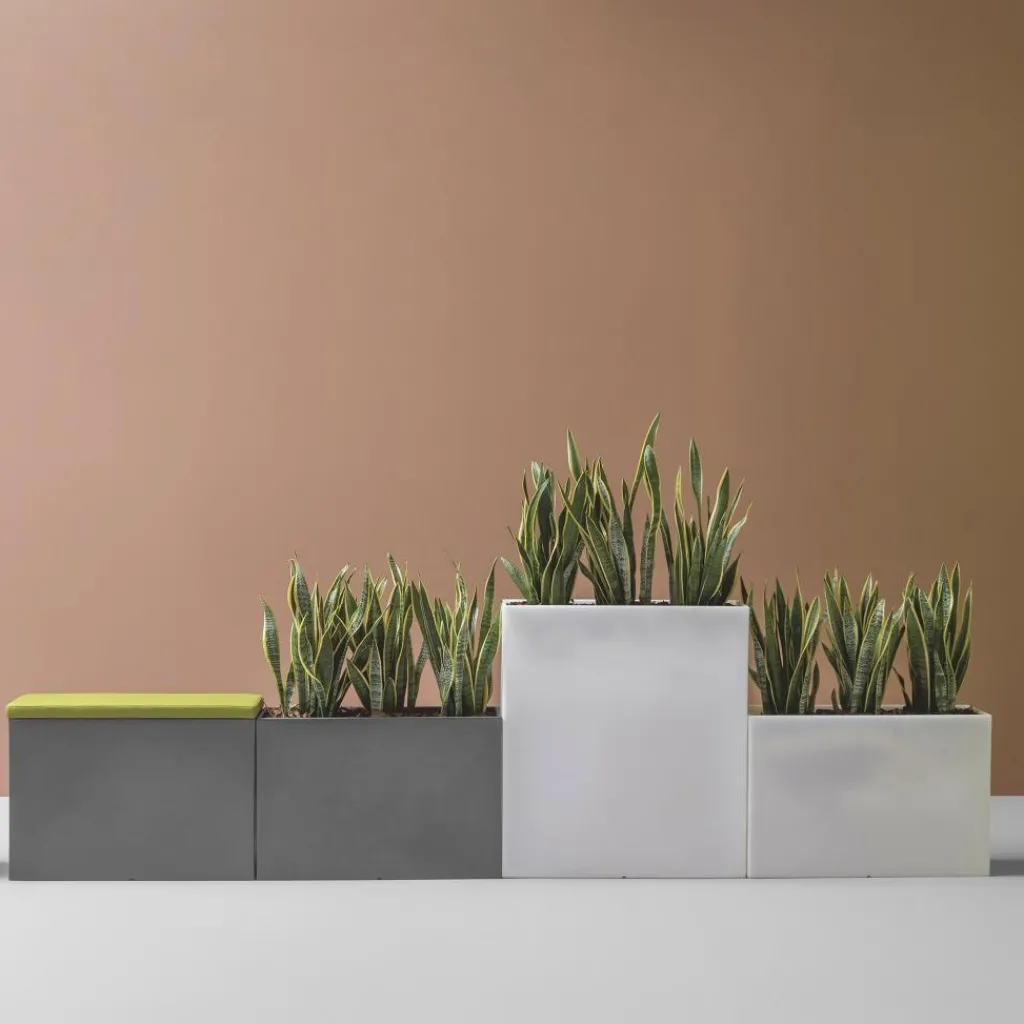 Blumenkästen^Pedrali Kado2 Outdoor-Pflanzgefäß H 100cm