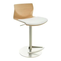 Barhocker^Lapalma Kai S39 Barhocker Sitz Eiche mit Kissen 54-79cm