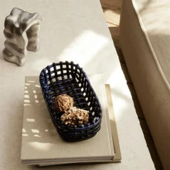 Ferm Living Keramik Korb Oval| Körbe & Taschen