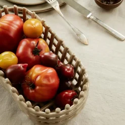 Ferm Living Keramik Korb Oval| Körbe & Taschen