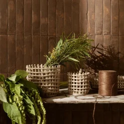 Ferm Living Keramik Korb S| Körbe & Taschen