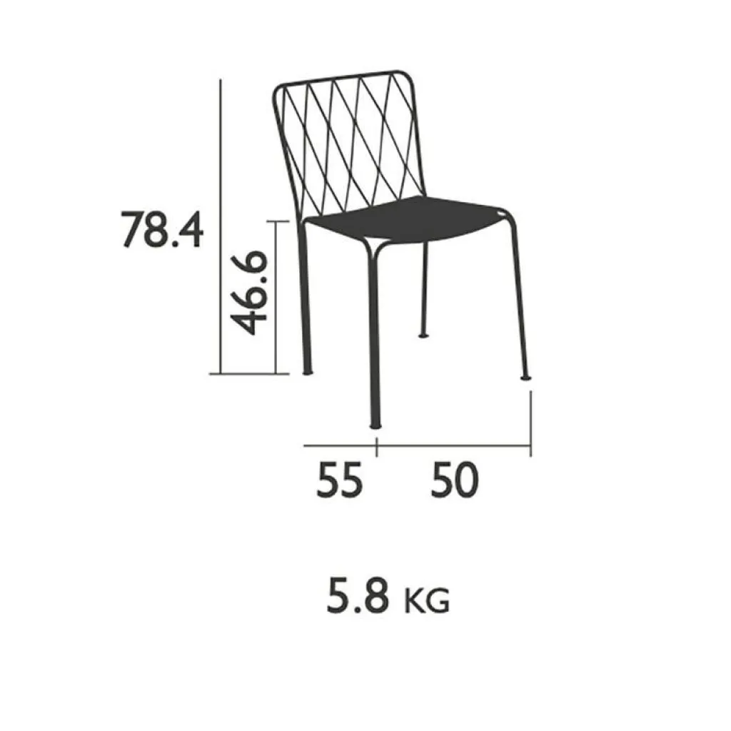 Stühle|Gartenstühle^Fermob Kintbury Gartenstuhl