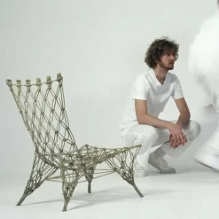 Sessel^Cappellini Knotted Stuhl