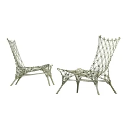 Sessel^Cappellini Knotted Stuhl