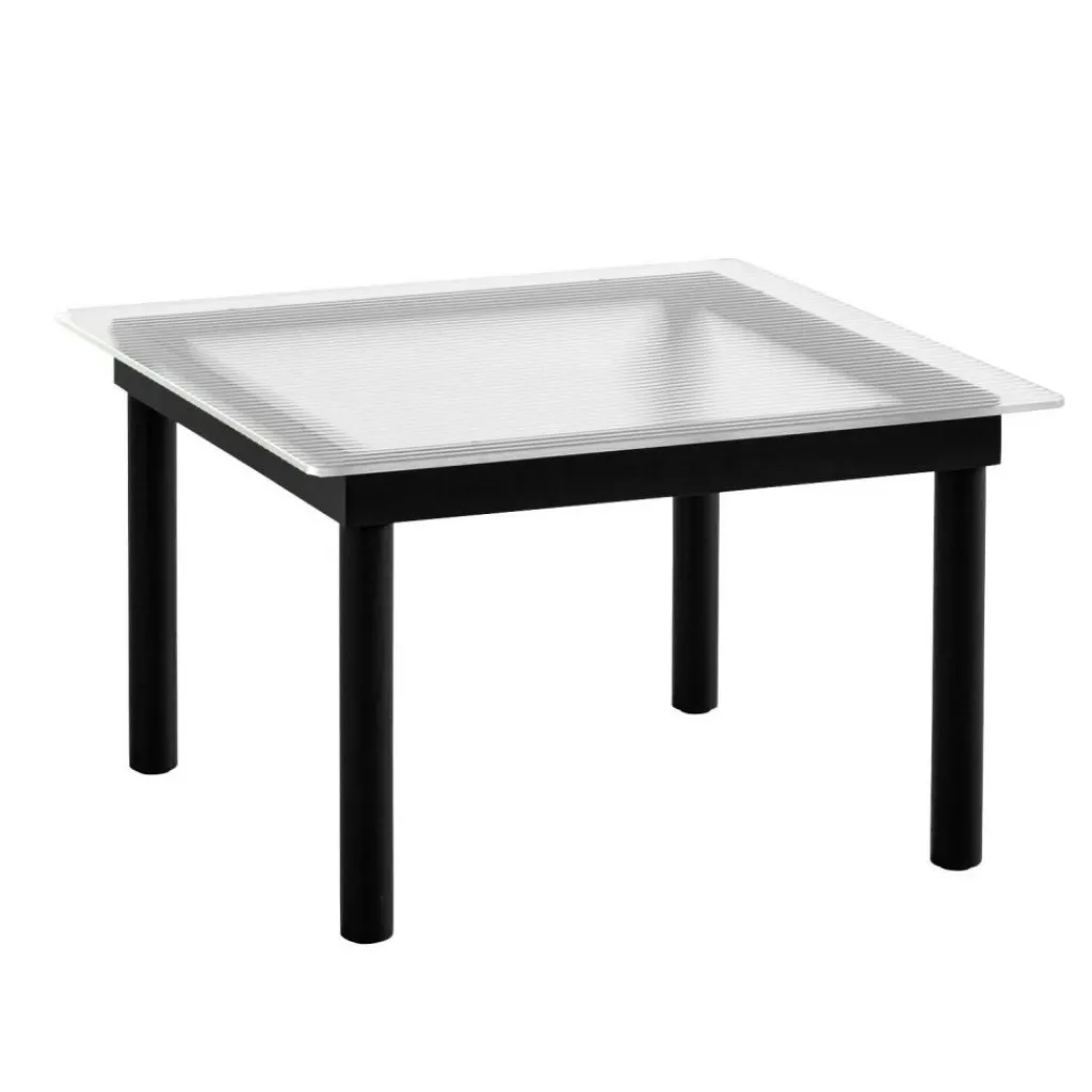 Beistelltische|Tische^HAY Kofi Couchtisch Gestell Eiche schwarz lackiert 60x60cm
