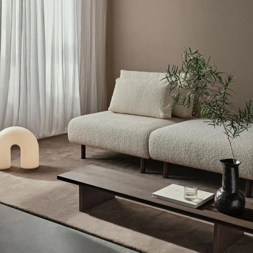 Beistelltische^Ferm Living Kona Beistelltisch niedrig