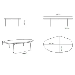 Tische|Beistelltische^Woud La Terra Beistelltisch L