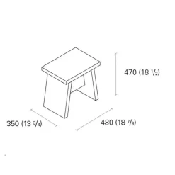 e15 Langley Hocker| Hocker