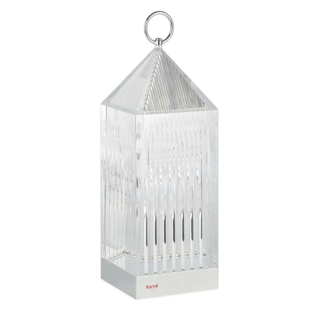 Outdoor-Akkuleuchten|Outdoor-Akkuleuchten^Kartell Lantern LED Tischleuchte mit Akku