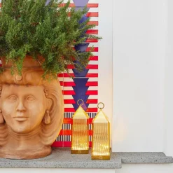 Outdoor-Akkuleuchten|Outdoor-Akkuleuchten^Kartell Lantern LED Tischleuchte mit Akku