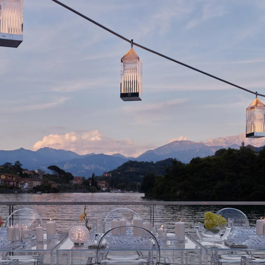 Outdoor-Akkuleuchten|Outdoor-Akkuleuchten^Kartell Lantern LED Tischleuchte mit Akku