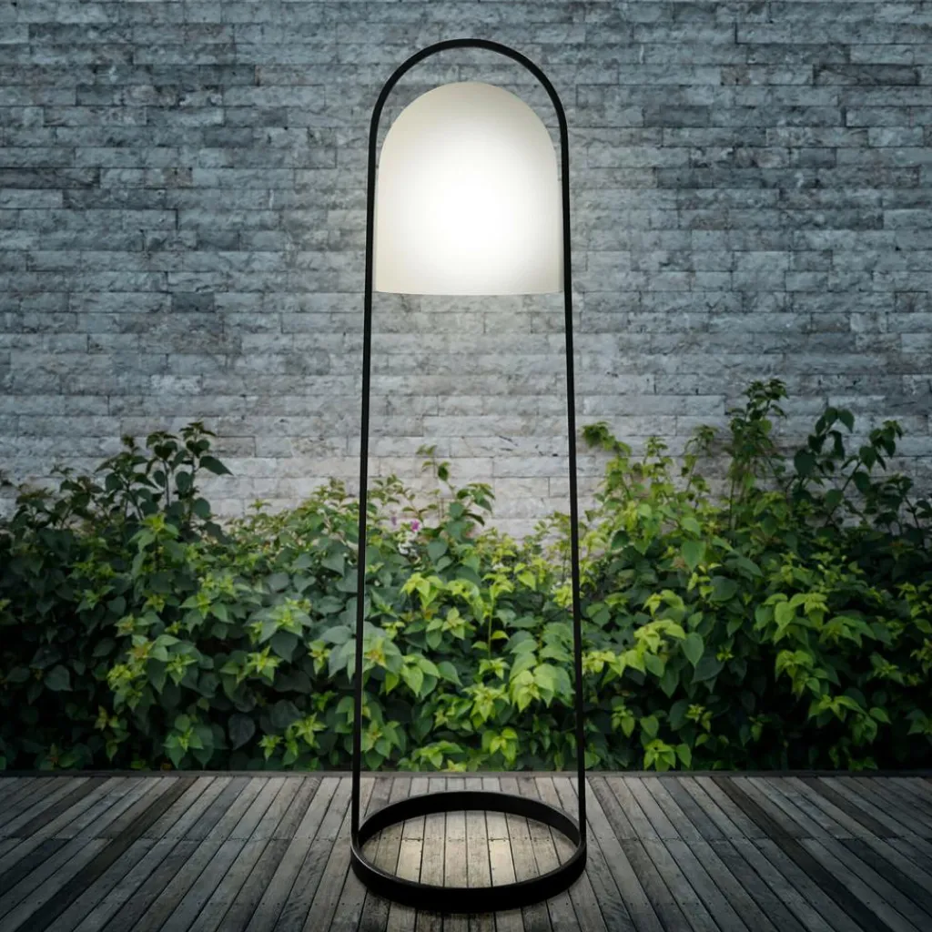 Outdoor-Akkuleuchten|Outdoor-Akkuleuchten^Eva Solo Lantern Solar Stehleuchte