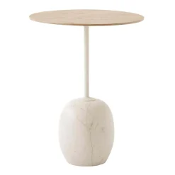 Tische^&Tradition Lato LN8 Beistelltisch Platte Holz rund