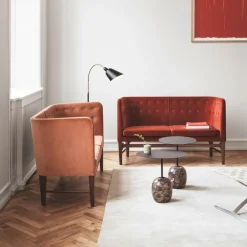 &Tradition Lato LN9 Beistelltisch Platte Stahl Oval| Tische