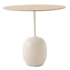 &Tradition Lato LN9 Beistelltisch Platte Holz oval| Tische