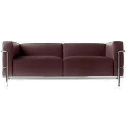 Sofas^Cassina LC3 Fauteuil Grand Confort grand modèle deux places