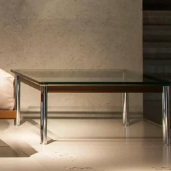 Garten-Beistelltische^Cassina LC10 Table en tube basse