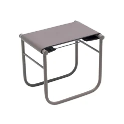 Hocker^Cassina LC9 Tabouret Leder