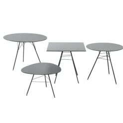 Gartentische|Garten-Bistrotische^Arper Leaf Gartentisch quadratisch