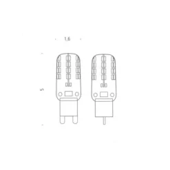 Nemo LED G9 PIN 2,2W 6er Set| Leuchtmittel