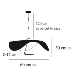 Catellani & Smith Lederam Manta S1 LED Pendelleuchte| Pendelleuchten